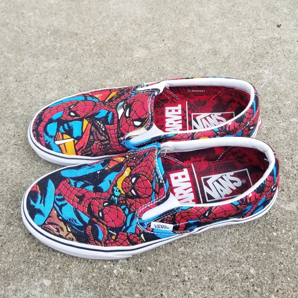 Spiderman Slip On Van's